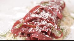 Sobolo infused pasta