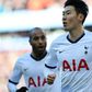 Son Heung-min (right) became the first Asian player to score 50 Premier League goals