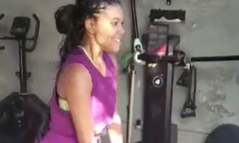 Gabrielle Union's Butt Workout Video