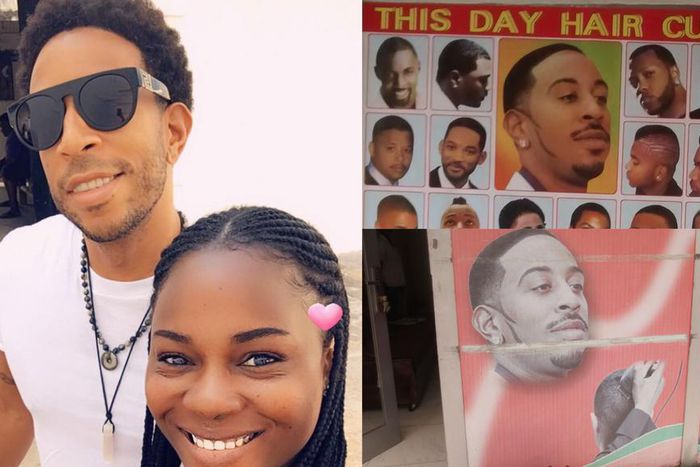 Ludacris in Ghana;  fans say Ghanaian barbers must pay him royalties