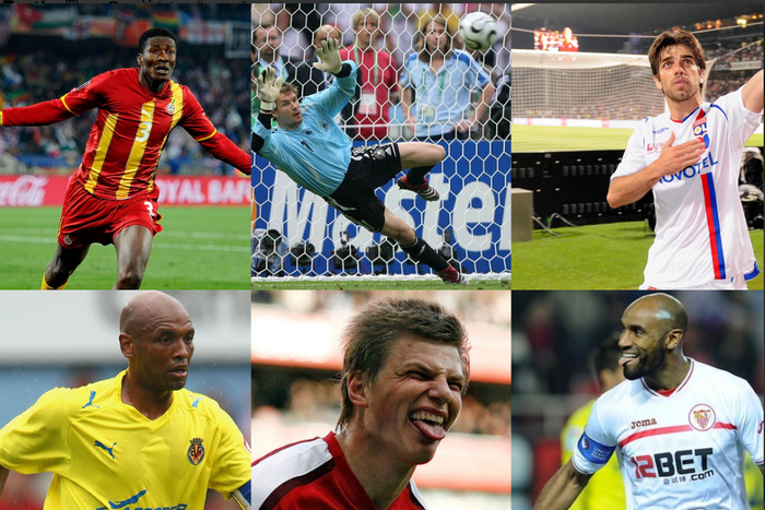 Asamoah Gyan & other players