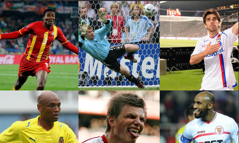 Asamoah Gyan & other players