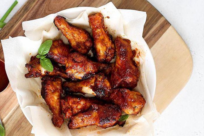 BBQ chicken wings