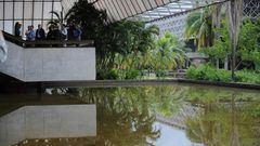 A view of facilities built for the 2016 Olympic Games in Rio de Janeiro -- the first to be held in South America and heavily criticized for their high costs