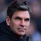 Mauricio Pellegrino, picture in 2018 while managing Southampton, began his playing career at Velez where he starred for almost a decade