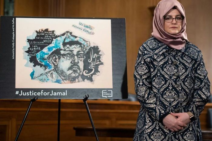 Hatice Cengiz has been campaigning for a tougher response from the international community