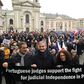 Earlier this month, hundreds of Polish judges were joined by colleagues from several European countries in a march in Warsaw to protest the changes