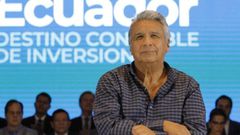 Lenin Moreno made the comments at an investors' conference on Friday
