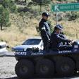 Police agents of Mexico State patrol the roads that lead to the crater of the Xinantecatl volcano (Nevado de Toluca), southwest of Toluca, on November 25, 2019 in search of a kidnapped French citizen and Mexican national