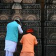 Some stone slabs earmarked for the construction of the temple have been set aside for years