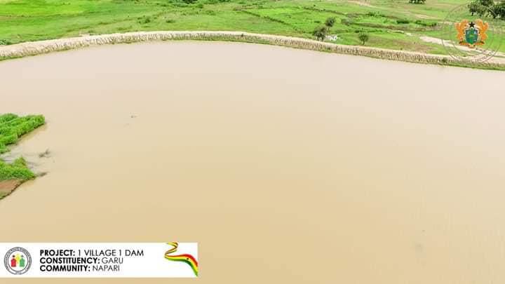 Ministry shares photos of dams in Upper East region