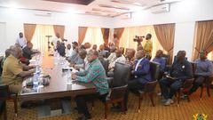 Nana Addo meets political party leaders