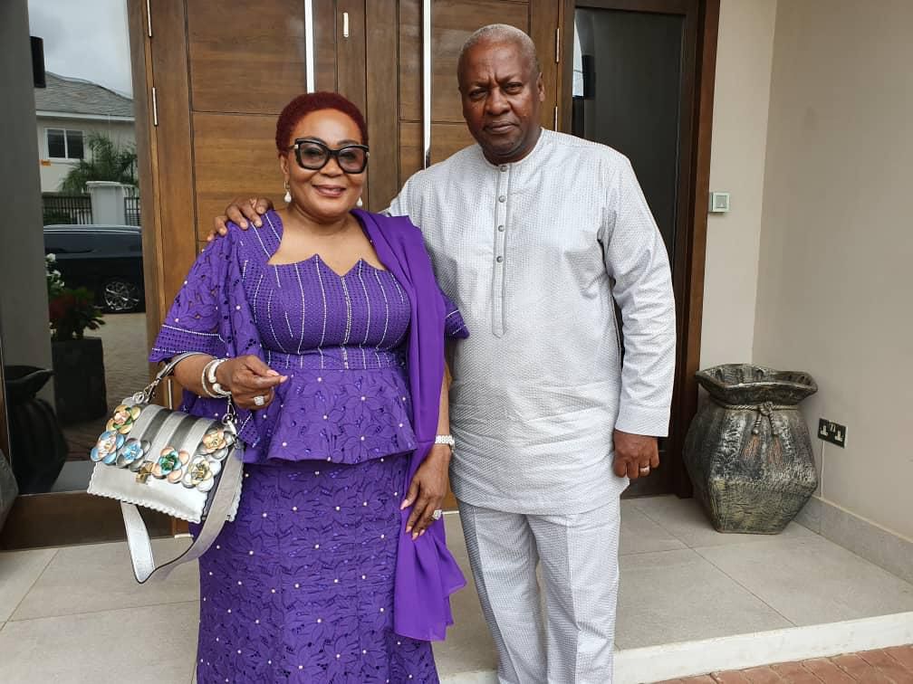 Mahama with Lordina