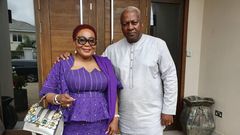 Mahama with Lordina