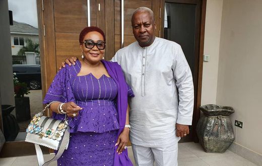 Mahama with Lordina