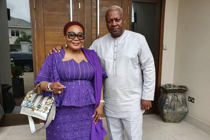 Mahama with Lordina