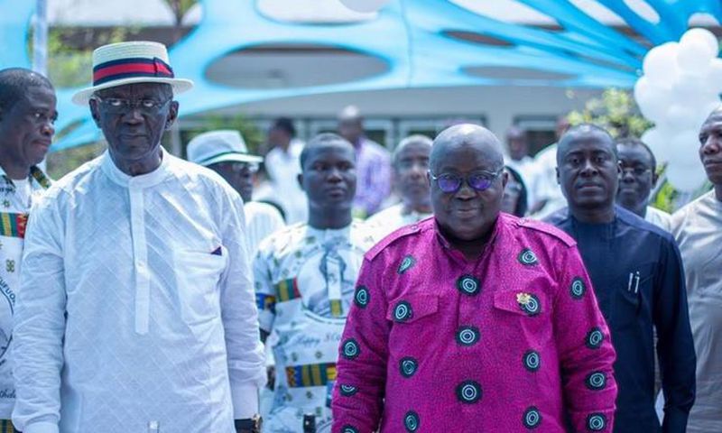 Kufuor with Nana Addo