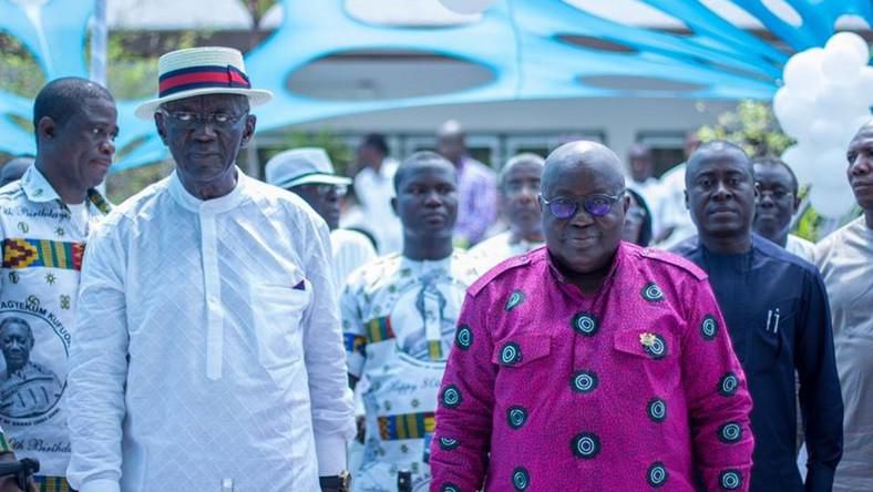 John Agyekum Kufuor and Nana Akufo-Addo