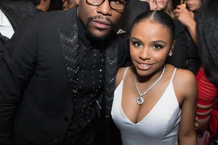 Mayweather and daughter Iyanna