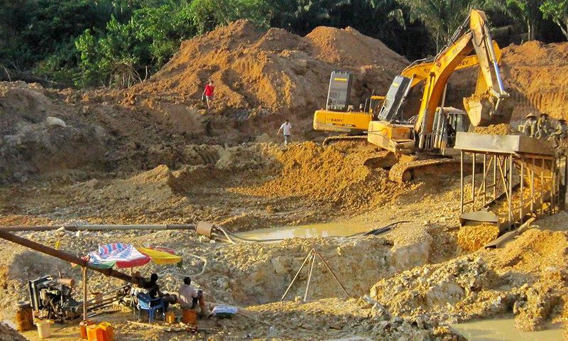Mining excavators