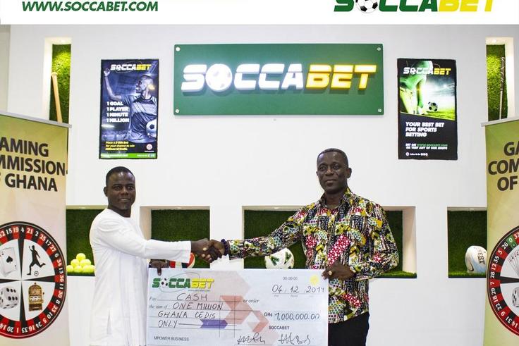 35-year-old man wins GHc1m on Soccabet; biggest winner in Ghana