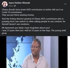 Director of Ghana AIDS Commission engages in unprotected sex - Joyce Dzidzor Mensah