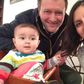 Nazanin Zaghari-Ratcliffe with her husband Richard and daughter Gabriella in happier times