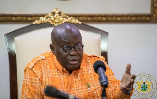 His Excellency Nana Addo Dankwa Akufo-Addo, the president of the Republic of Ghana