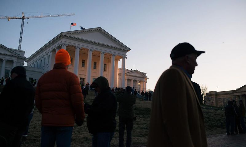Virginia Gun Rally: Waving Flags and Chants of 'USA'