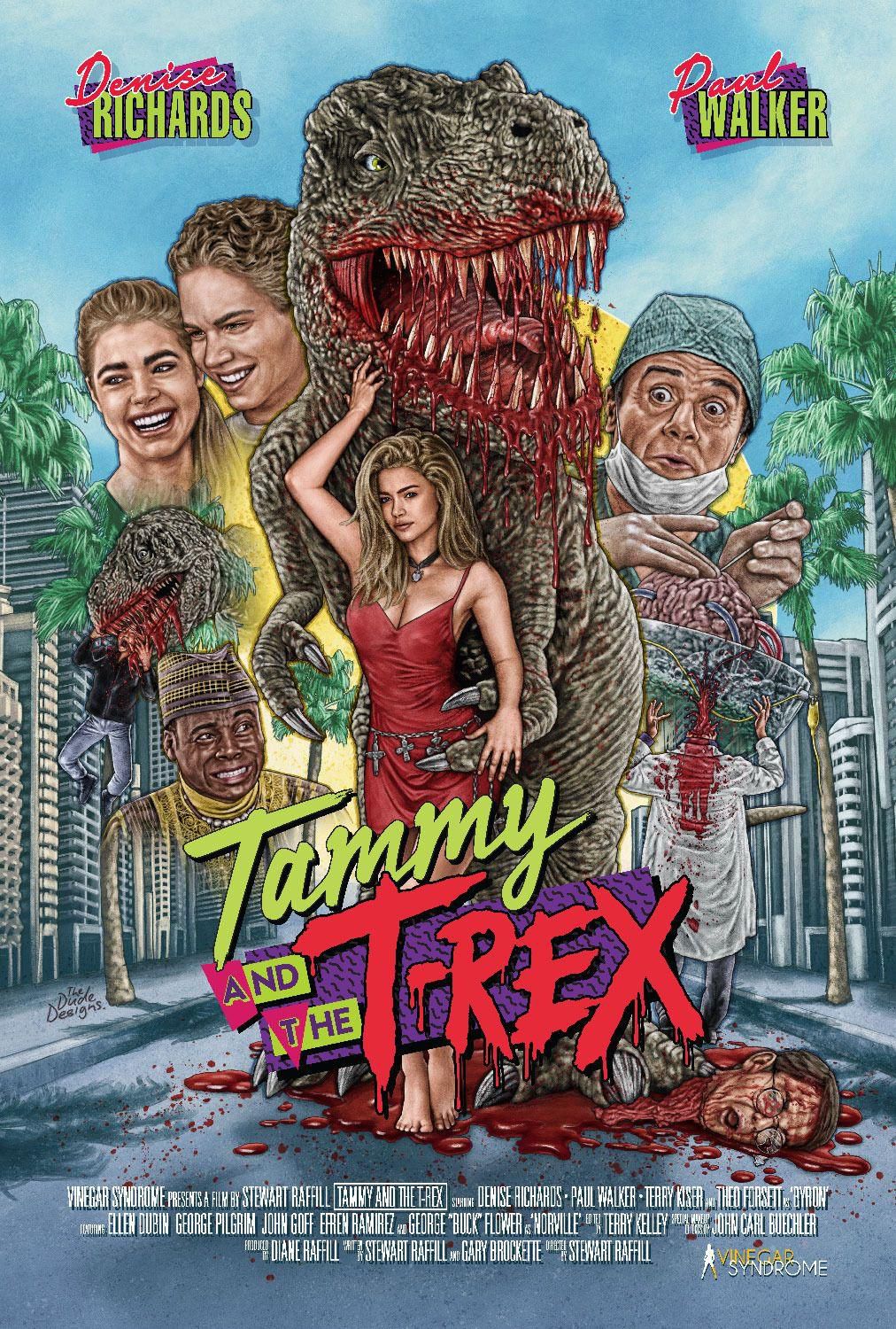 This 90s Movie Puts Paul Walker's Brain in a T-Rex