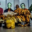The suspected poachers may have been planning to sell the tiger skin to a foreign collector, authorities said