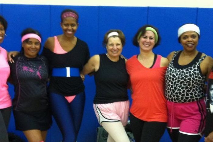 Michelle Obama Shares Workout Buddy Photo