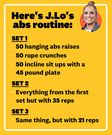 'I Tried Getting J.Lo's Rock-Hard Abs'