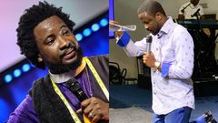 Sonnie Badu and Pastor Brian Amoateng