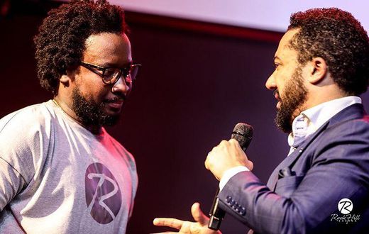 Sonnie Badu and Majid Michel