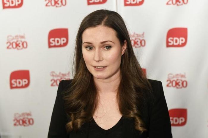 Sanna Marin of Finland's Social Democrates deflects questions about her age as she prepares to become the world's youngest sitting prime minister