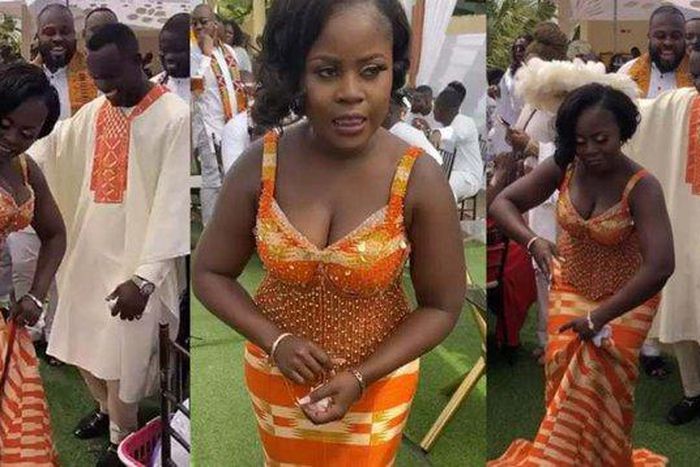 Kaakie becomes first Ghanaian celeb to tie the knot in 2020 (Video)