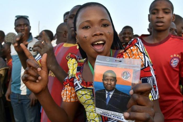 Amadou campaigned for the 2016 presidential elections from his prison cell