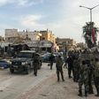 Syrian army soldiers in the town of Saraqib in the northwestern Idlib province on March 6, 2020, as government forces assumed control over the town