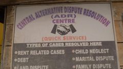 The dilapidated state of Ashaiman’s Alternative Dispute Resolution centre