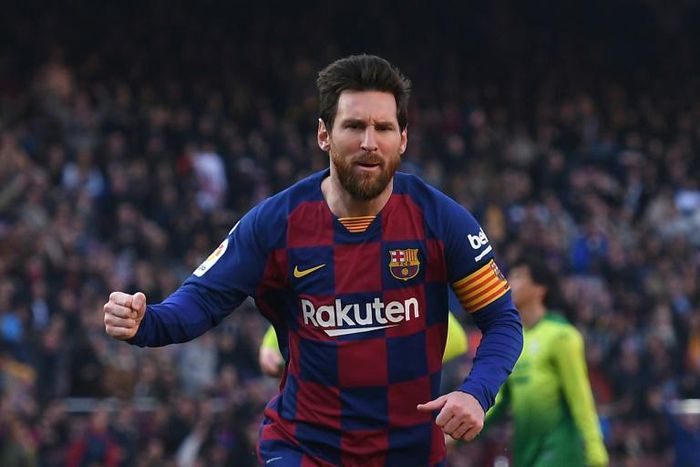 Lionel Messi has 23 goals in 28 appearances for Barcelona this season.