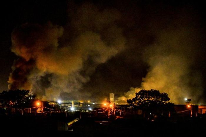 Hundreds of prisoners rebelled and fled from various jails in the interior of Sao Paulo on March 16, 2020 after authorities suspended a temporary release of inmates to prevent the spread of the coronavirus