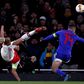 Pierre-Emerick Aubameyang scored a spectacular goal but it was not enough for Arsenal