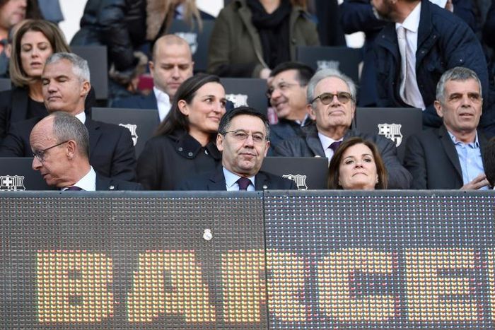 Barcelona president Josep Maria Bartomeu is under the spotlight with opposition from the dressing room to the boardroom
