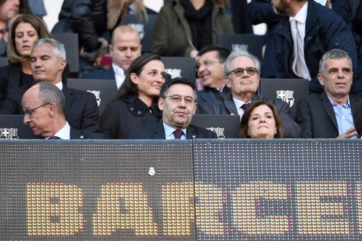 Barcelona president Josep Maria Bartomeu is under the spotlight with opposition from the dressing room to the boardroom