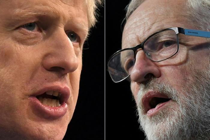 Johnson and Corbyn went head-to-head in a TV election debate