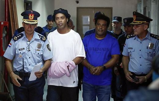 Ronaldinho finally released from prison in Paraguay