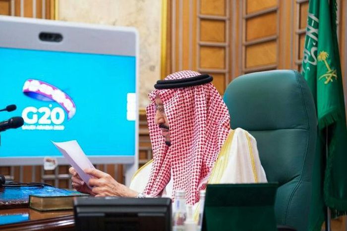 Saudi Arabia's King Salman chaired last week's emergency G20 videoconference which pledged a 'united front' in the fight against the coronavirus