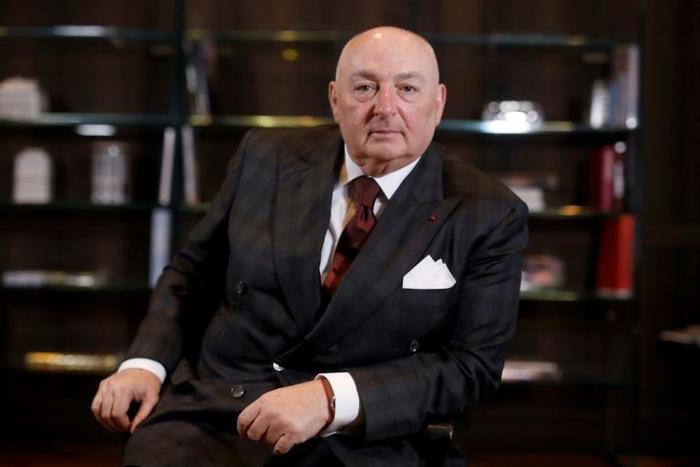 Moshe Kantor, the head of the European Jewish Congress, during an interview with AFP in Jerusalem
