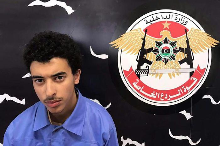 (FILES) In this file photo taken on May 23, 2017 A photo released on the Facebook page of Libya's Ministry of Interior's Special Deterrence Force on May 24, 2017 claims to shows Hashem Abedi, the brother of the man suspected of carrying out the bombing...